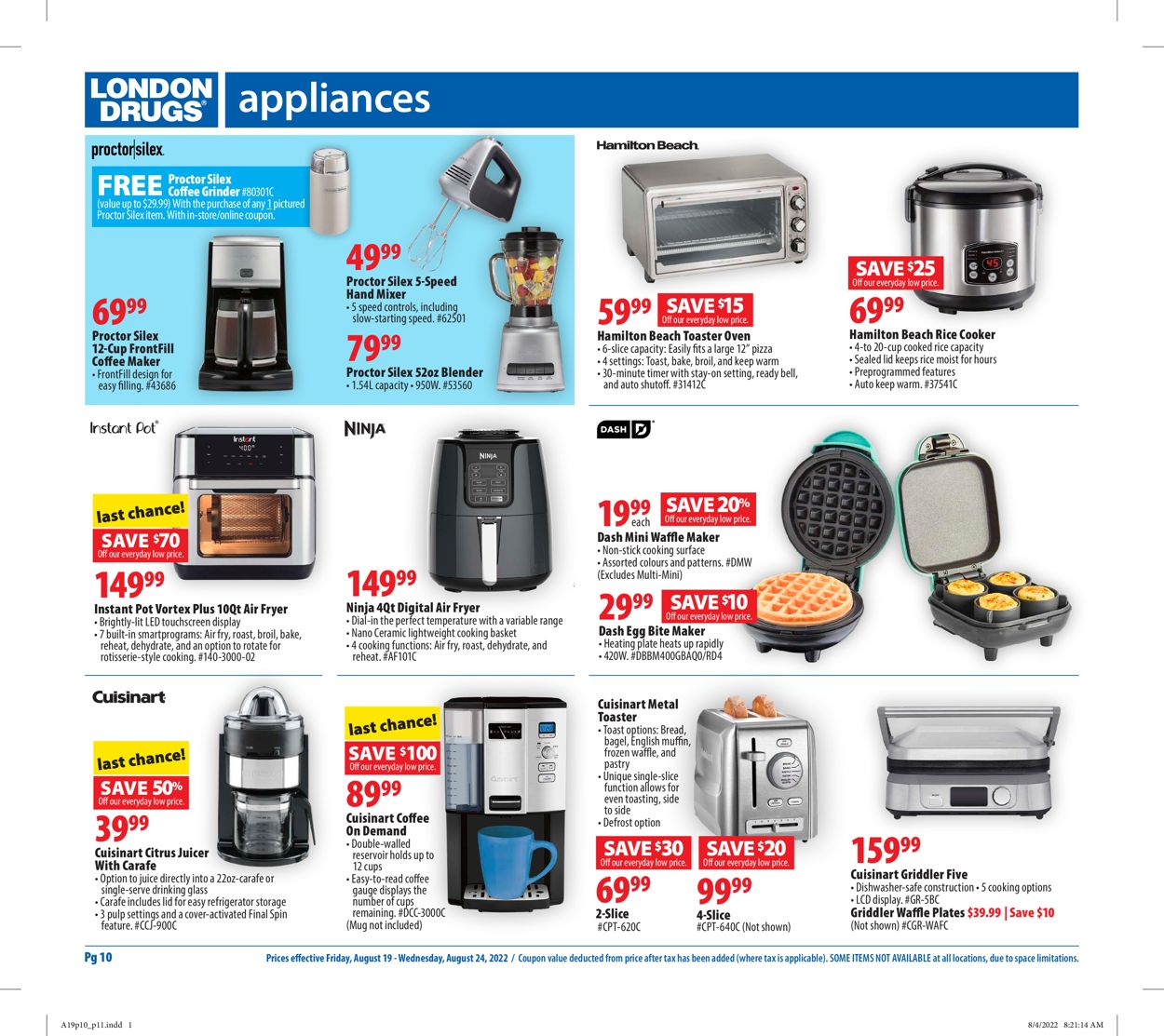 London Drugs Flyer - 08/19-08/24/2022 (Page 11)