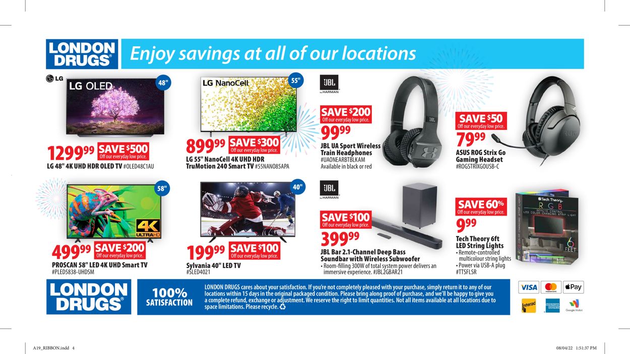 London Drugs Flyer - 08/19-08/24/2022 (Page 4)