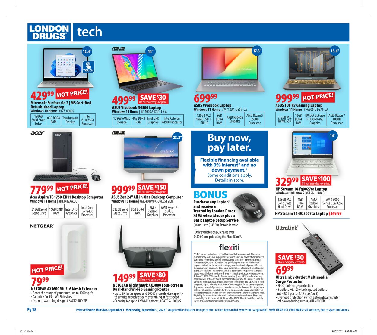 London Drugs Flyer - 09/01-09/07/2022 (Page 19)