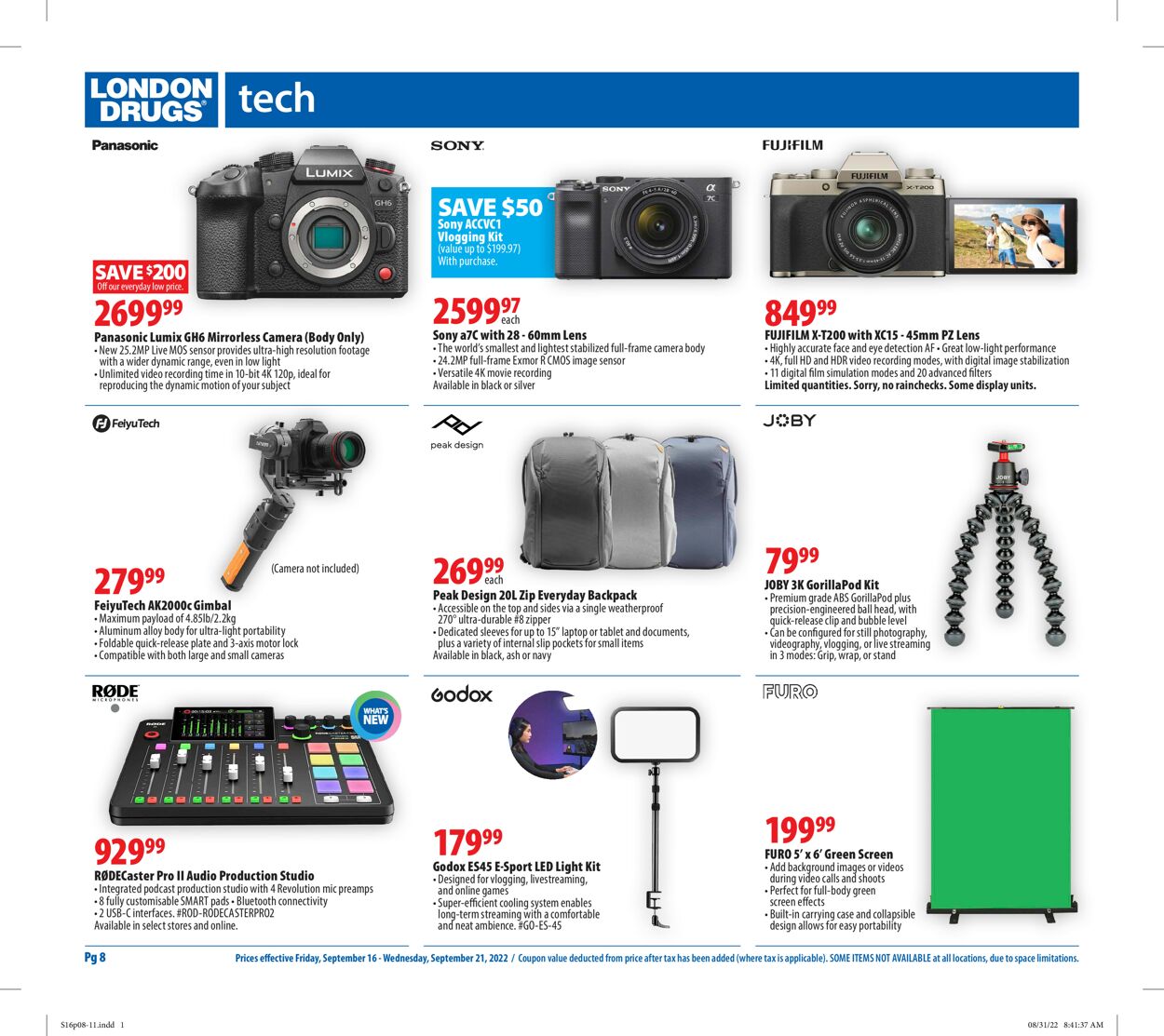 London Drugs Flyer - 09/16-09/21/2022 (Page 9)