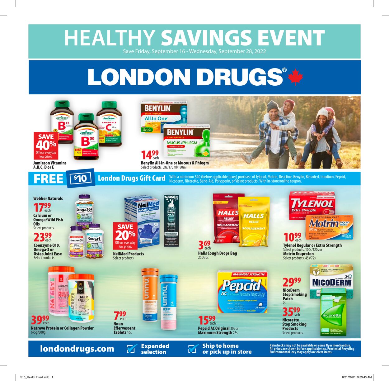 London Drugs Flyer - 09/16-09/28/2022
