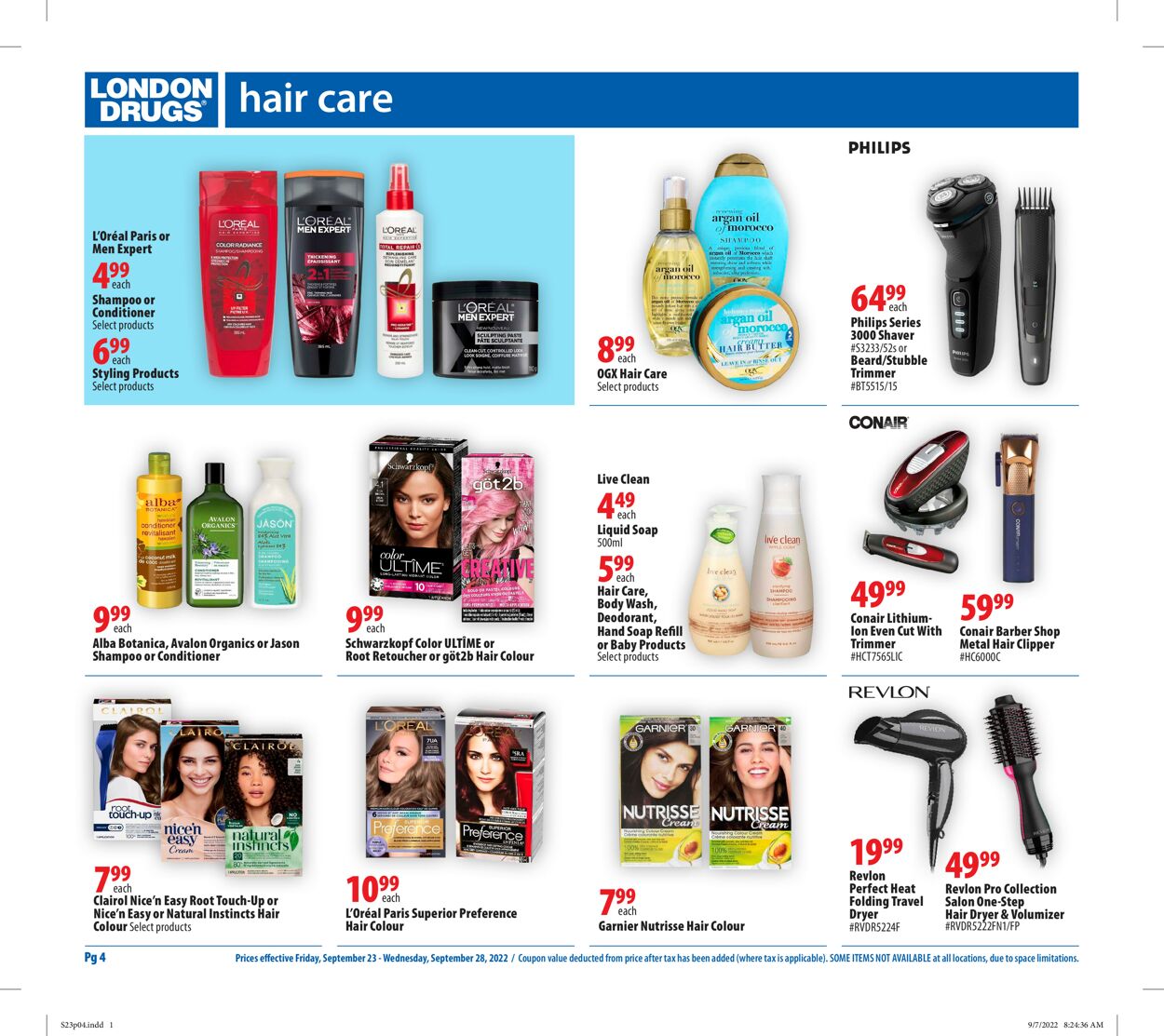 London Drugs Flyer - 09/23-09/28/2022 (Page 5)