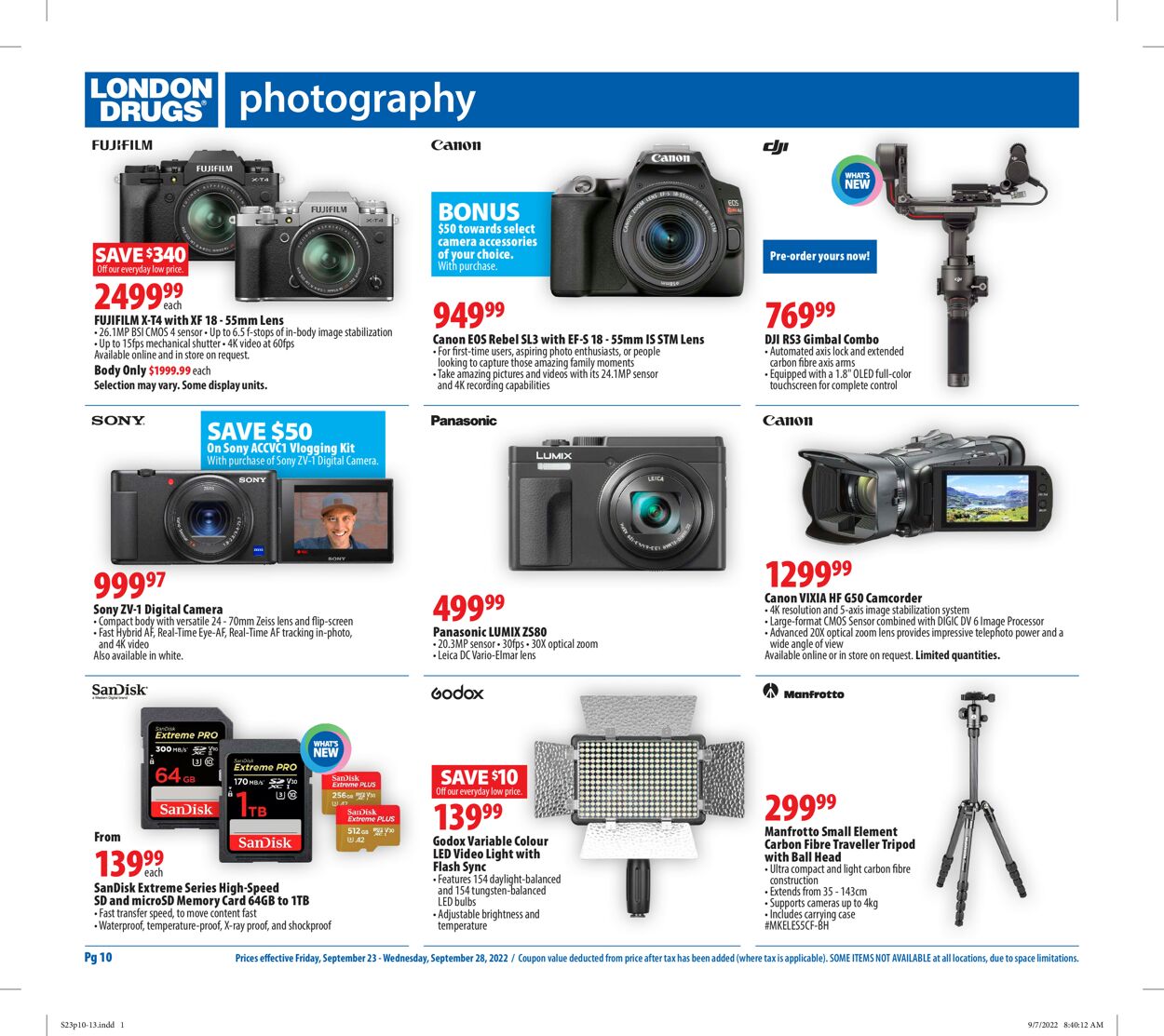 London Drugs Flyer - 09/23-09/28/2022 (Page 11)
