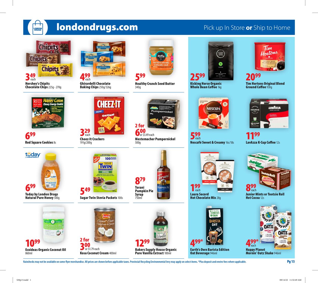 London Drugs Flyer - 09/30-10/05/2022 (Page 16)