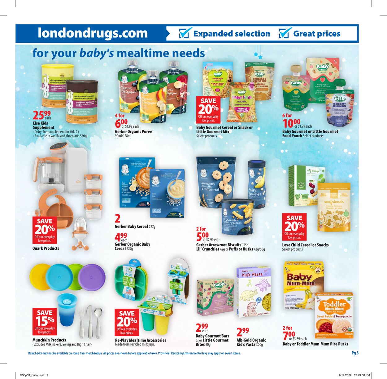 London Drugs Flyer - 09/30-10/19/2022 (Page 3)