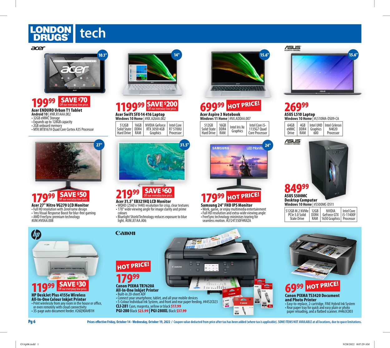 London Drugs Flyer - 10/14-10/19/2022 (Page 7)