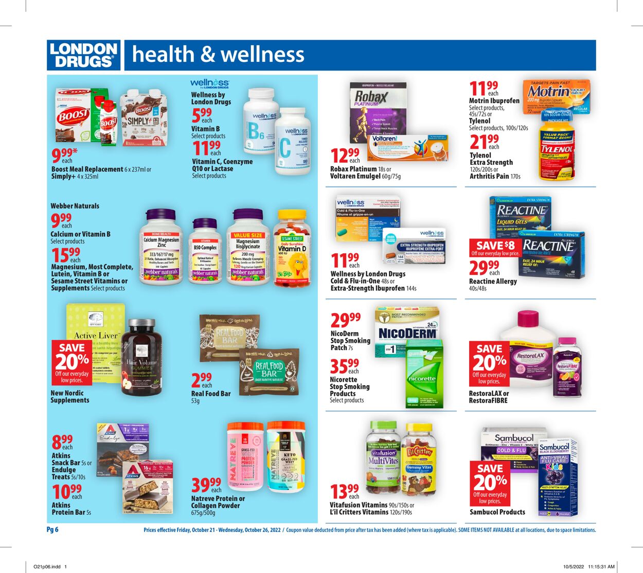 London Drugs Flyer - 10/21-10/26/2022 (Page 6)