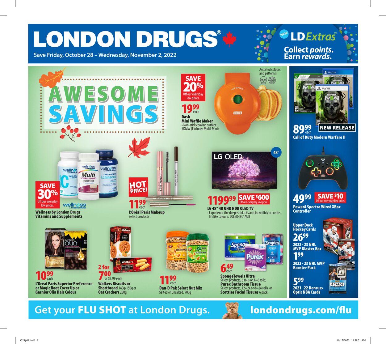 London Drugs Flyer - 10/28-11/02/2022