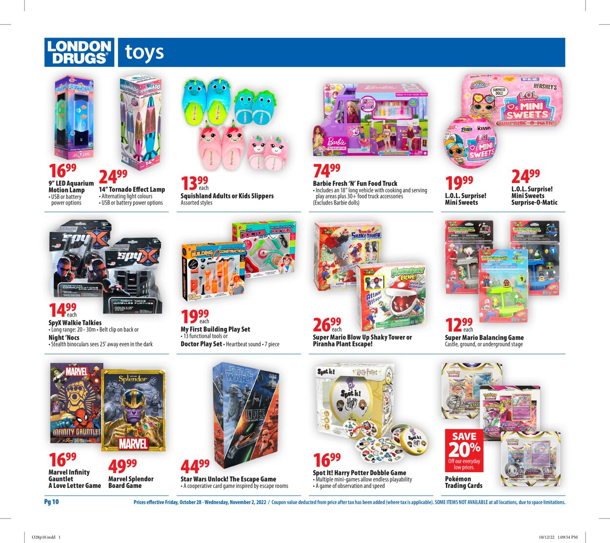 London Drugs Flyer - 10/28-11/02/2022 (Page 10)