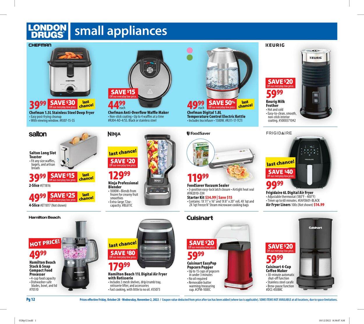 London Drugs Flyer - 10/28-11/02/2022 (Page 12)