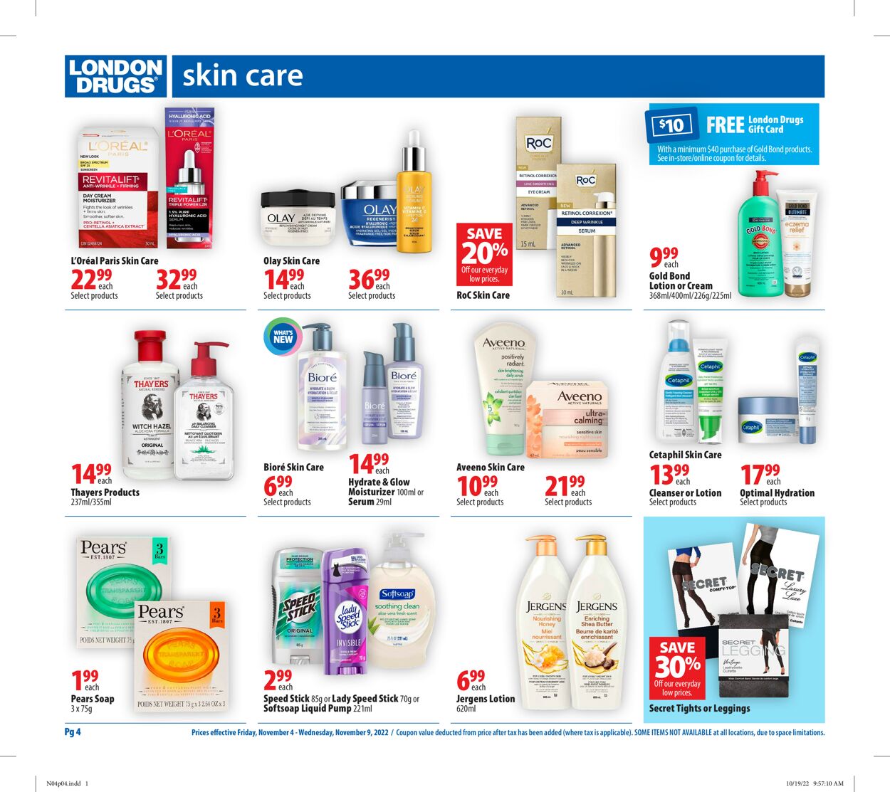 London Drugs Flyer - 11/04-11/09/2022 (Page 4)