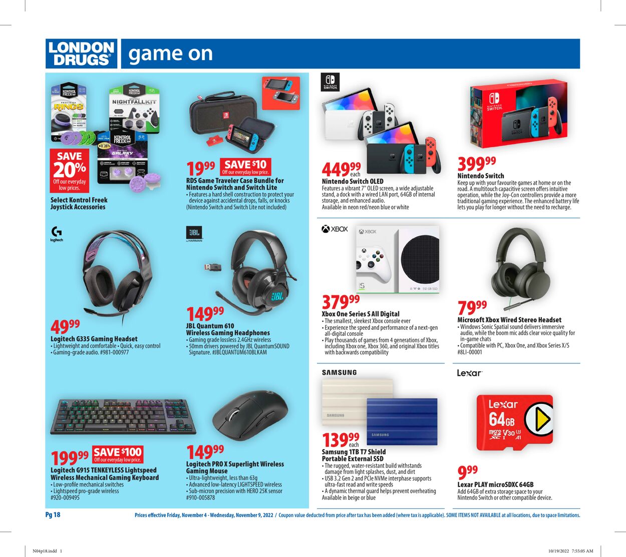 London Drugs Flyer - 11/04-11/09/2022 (Page 18)