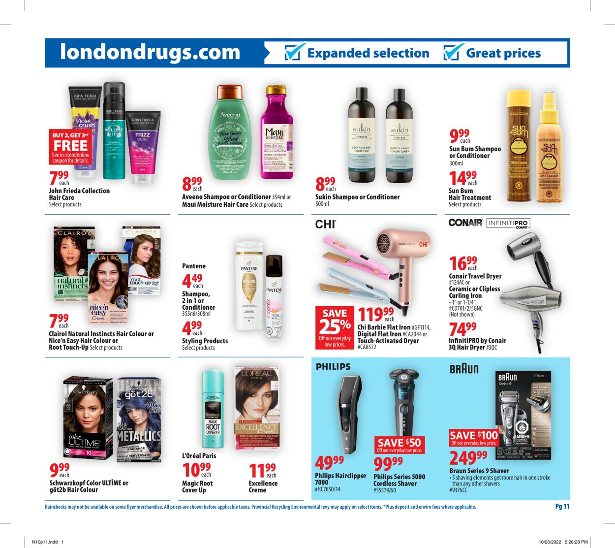 London Drugs Flyer - 11/10-11/16/2022 (Page 11)