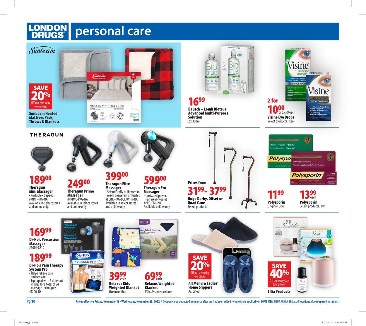 London Drugs Flyer - 11/18-11/23/2022 (Page 10)