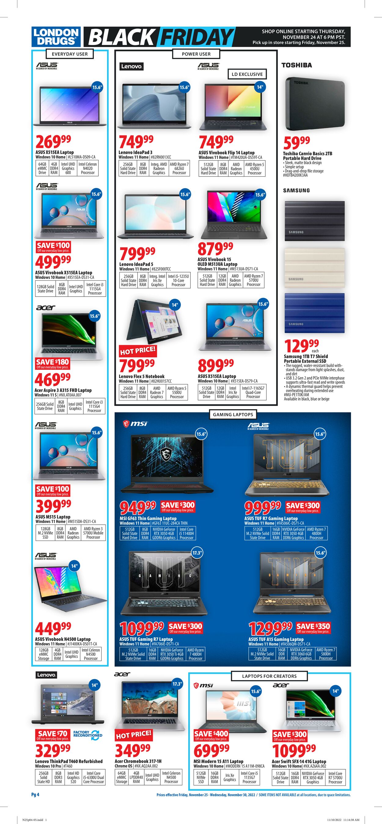 London Drugs Flyer - 11/24-11/30/2022 (Page 6)