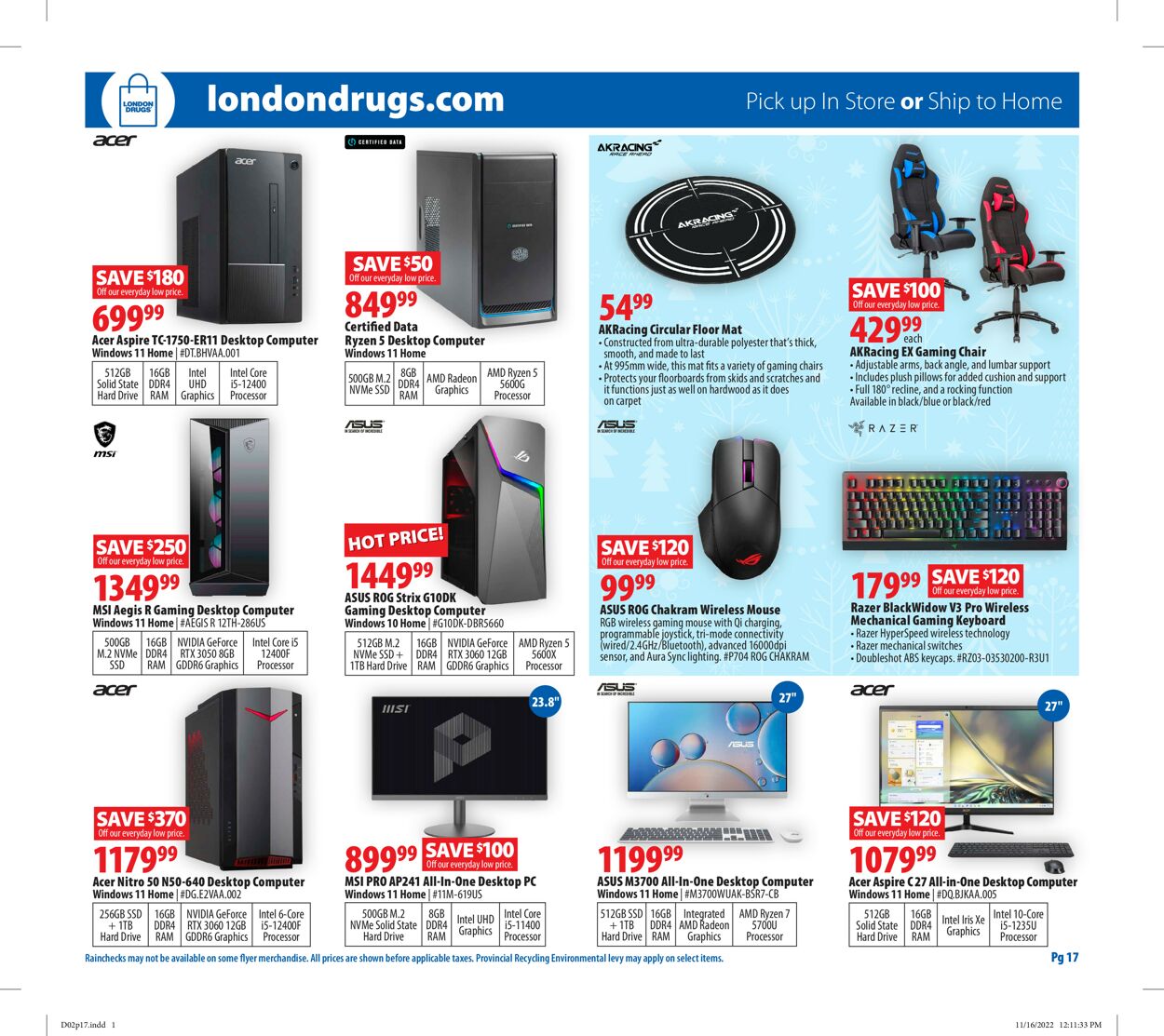 London Drugs Flyer - 12/02-12/07/2022 (Page 17)