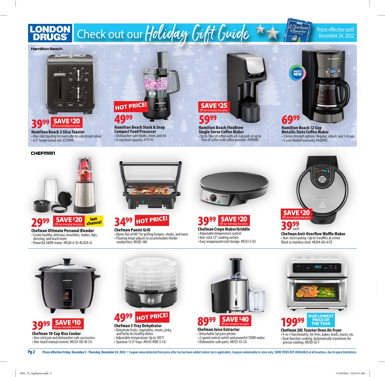 London Drugs Flyer - 12/02-12/24/2022 (Page 2)