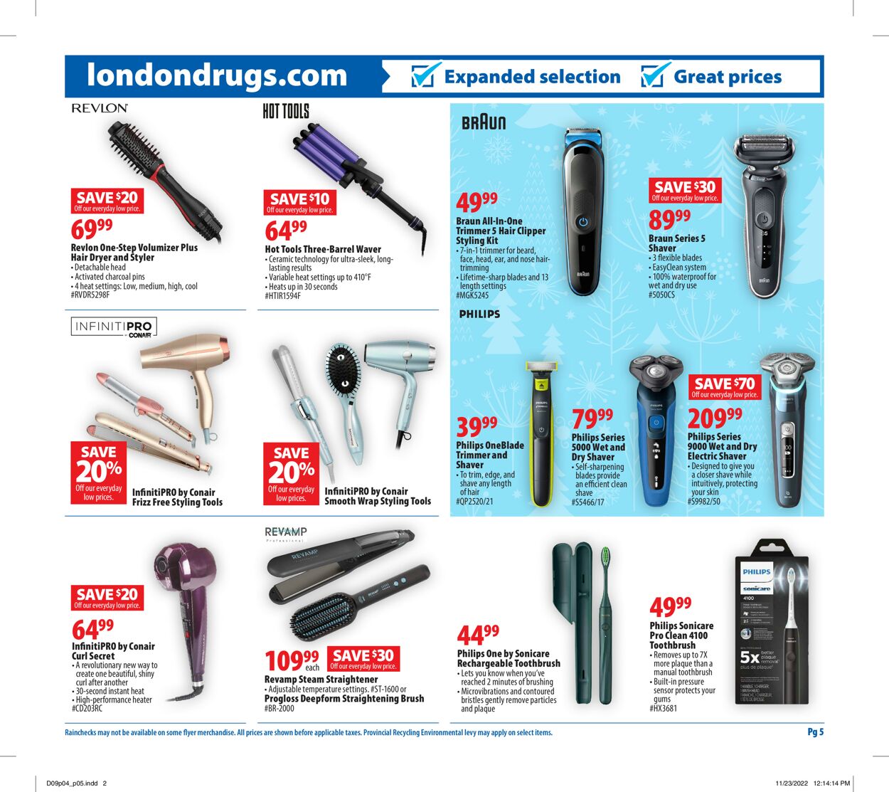 London Drugs Flyer - 12/09-12/14/2022 (Page 5)