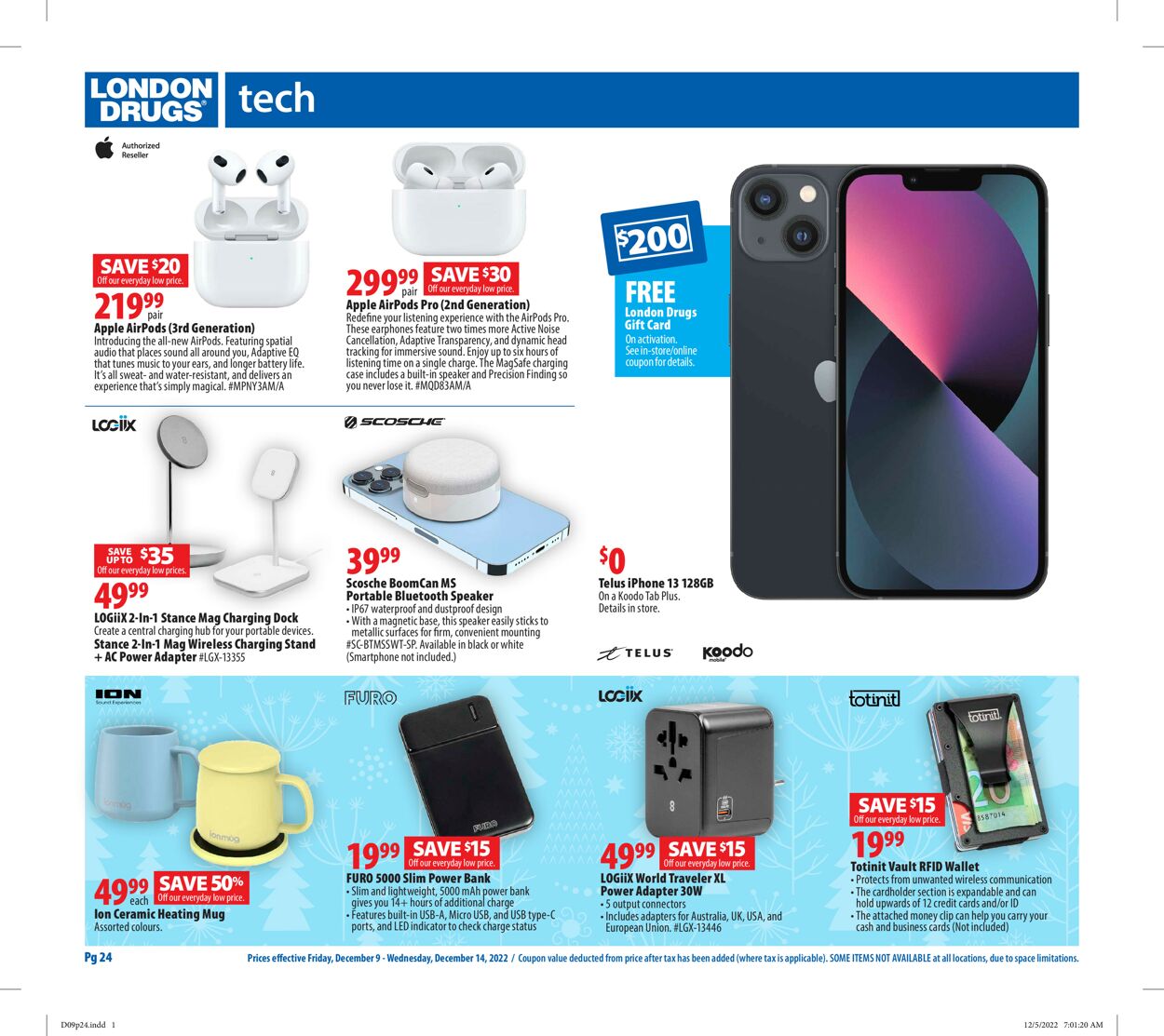London Drugs Flyer - 12/09-12/14/2022 (Page 24)