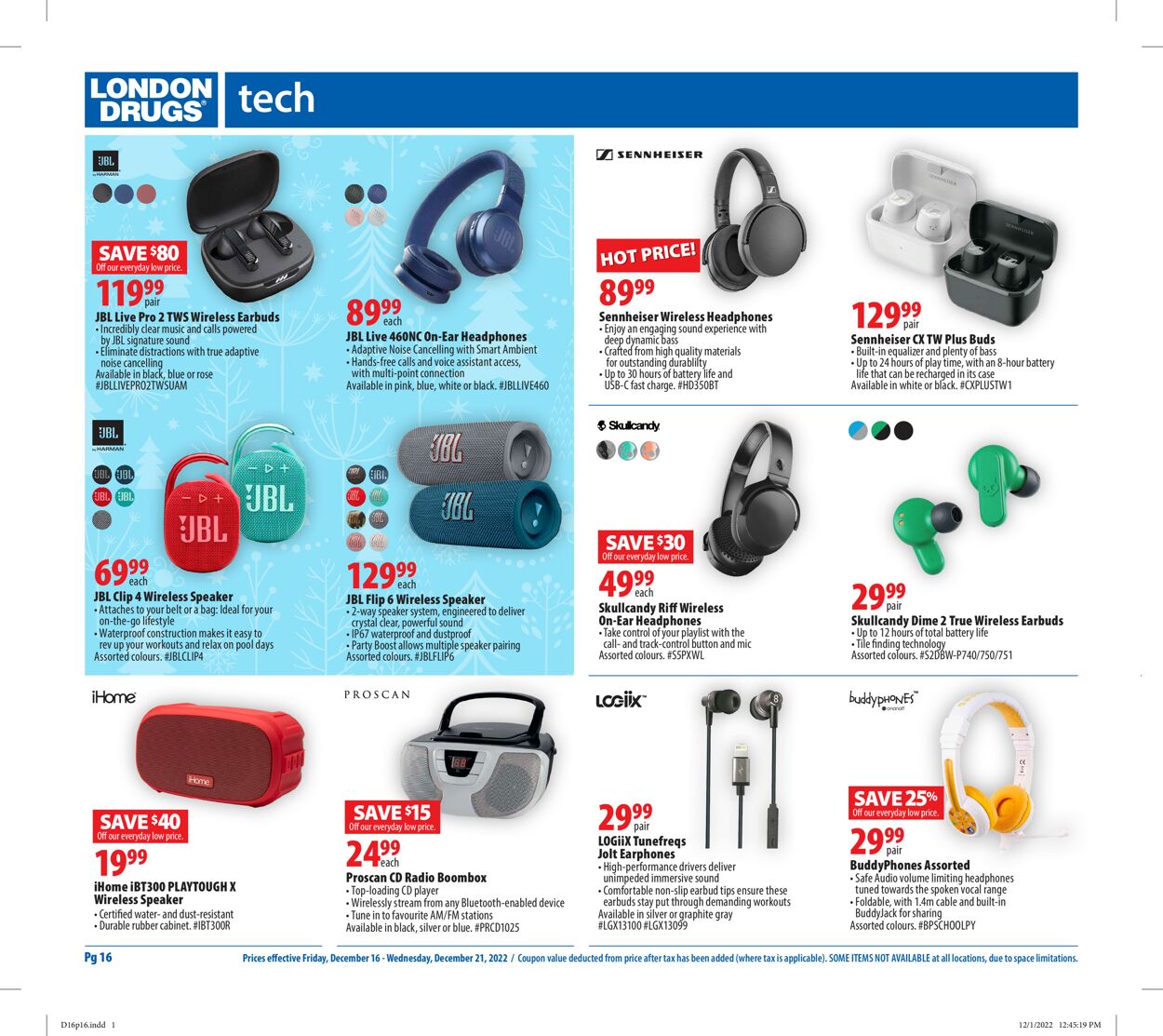 London Drugs Flyer - 12/16-12/21/2022 (Page 16)