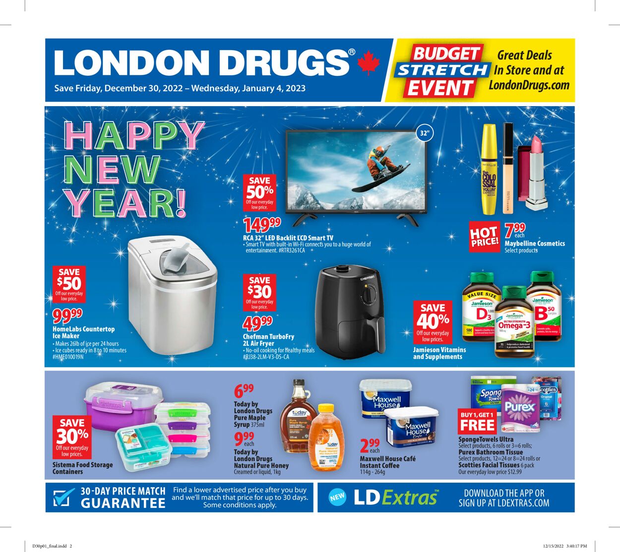London Drugs Flyer - 12/30-01/04/2023