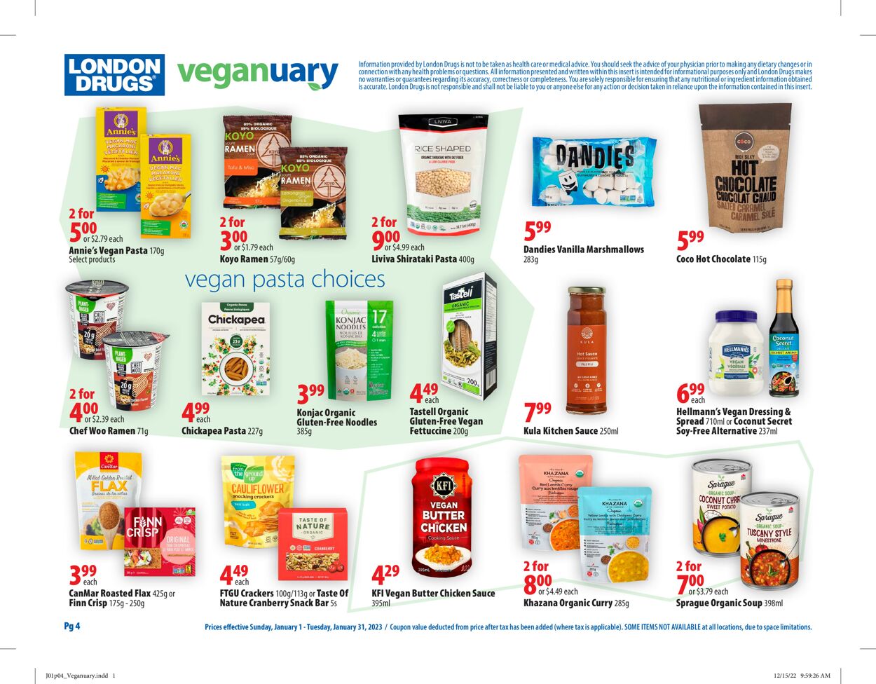 London Drugs Flyer - 01/01-01/31/2023 (Page 4)