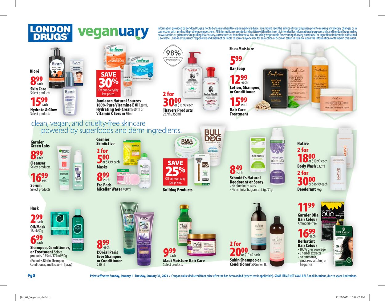 London Drugs Flyer - 01/01-01/31/2023 (Page 8)