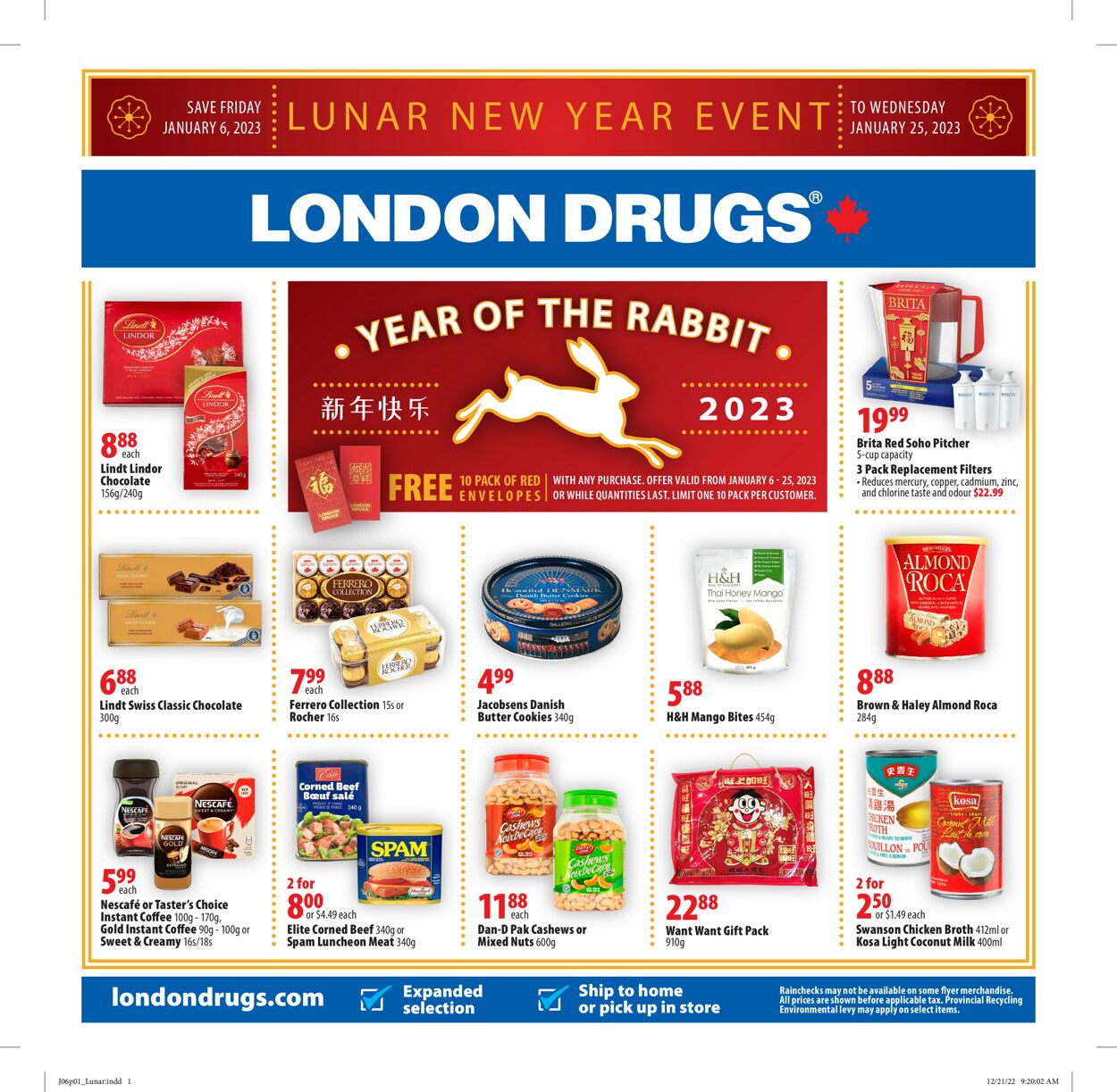 London Drugs Flyer - 01/06-01/25/2023
