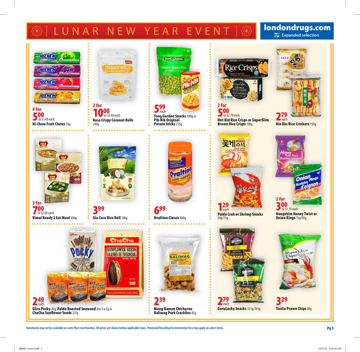 London Drugs Flyer - 01/06-01/25/2023 (Page 5)