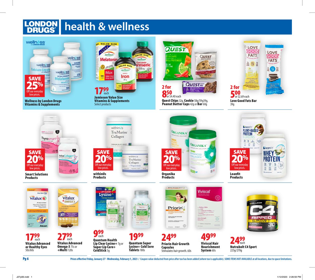 London Drugs Flyer - 01/27-02/01/2023 (Page 6)