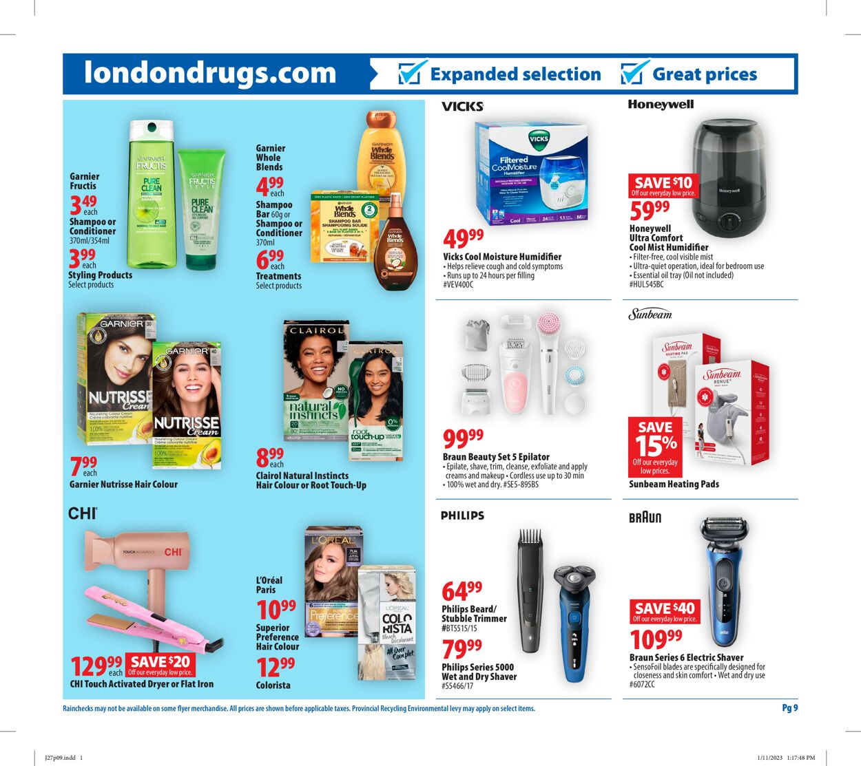London Drugs Flyer - 01/27-02/01/2023 (Page 9)