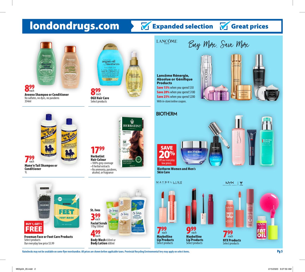London Drugs Flyer - 03/03-03/08/2023 (Page 6)