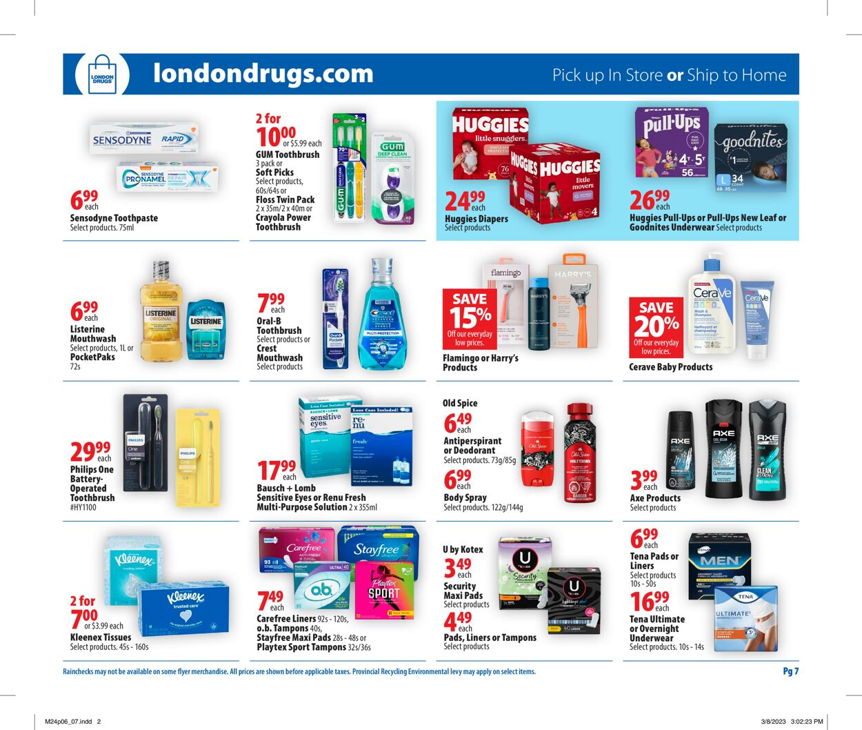 London Drugs Flyer - 03/24-03/29/2023 (Page 7)