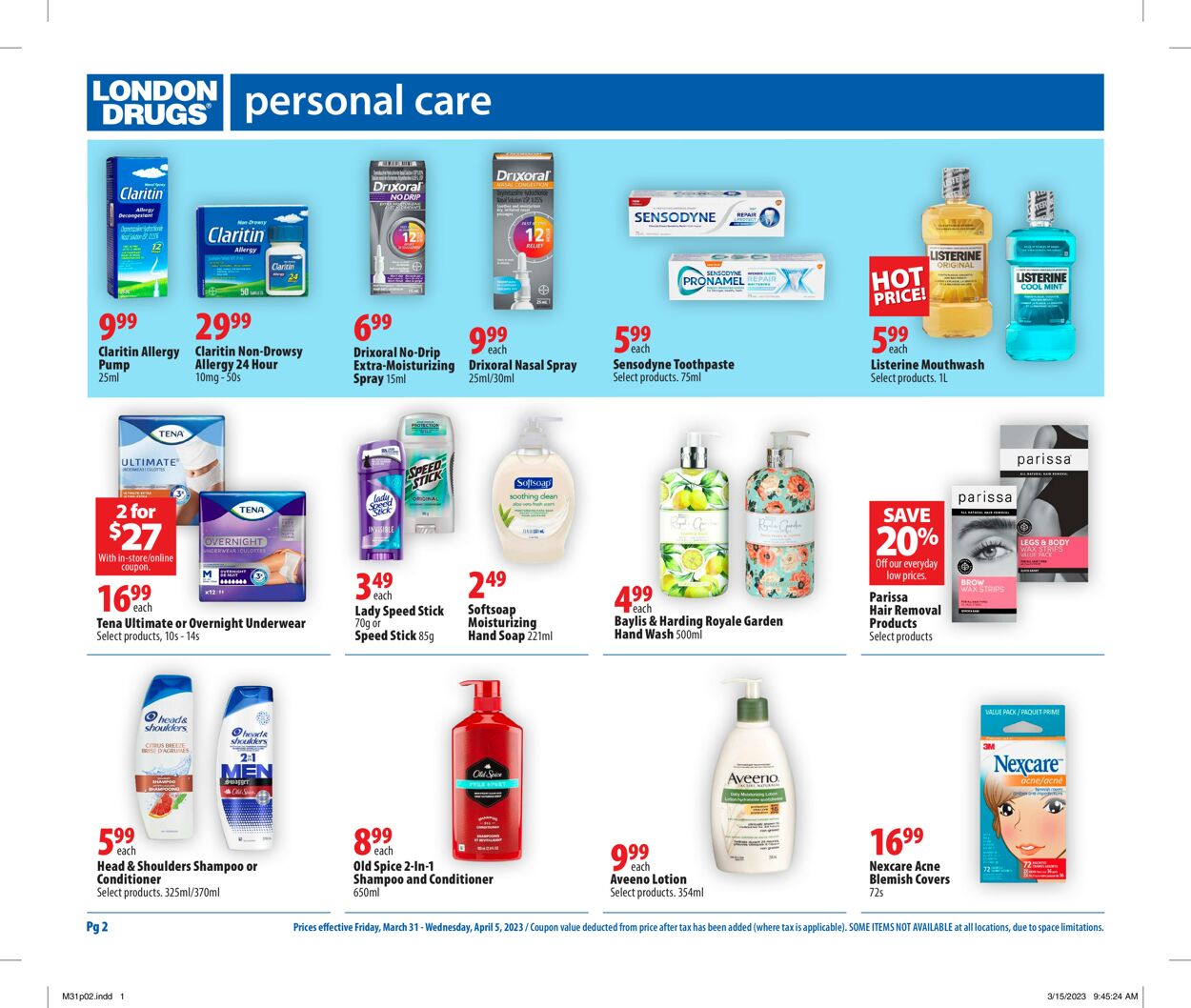 London Drugs Flyer - 03/31-04/05/2023 (Page 2)