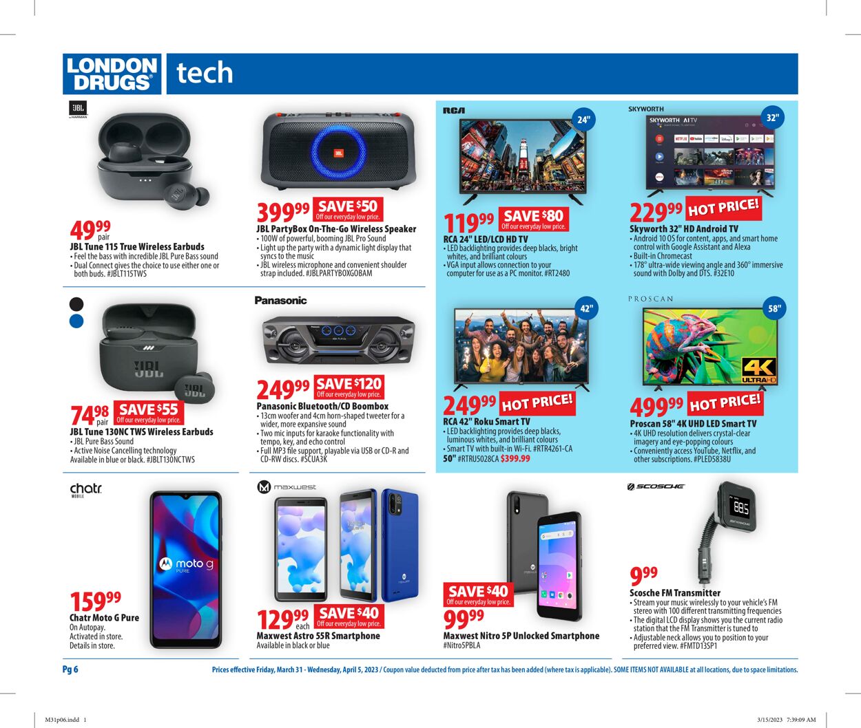 London Drugs Flyer - 03/31-04/05/2023 (Page 6)