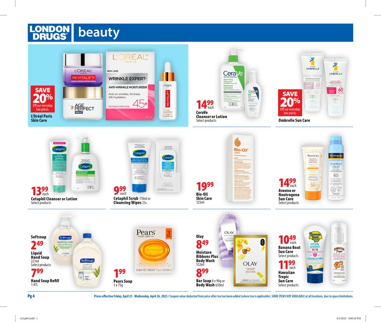 London Drugs Flyer - 04/21-04/26/2023 (Page 5)
