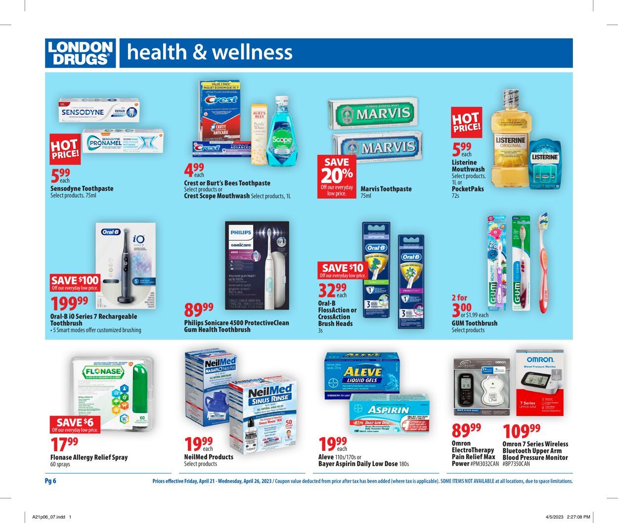 London Drugs Flyer - 04/21-04/26/2023 (Page 7)