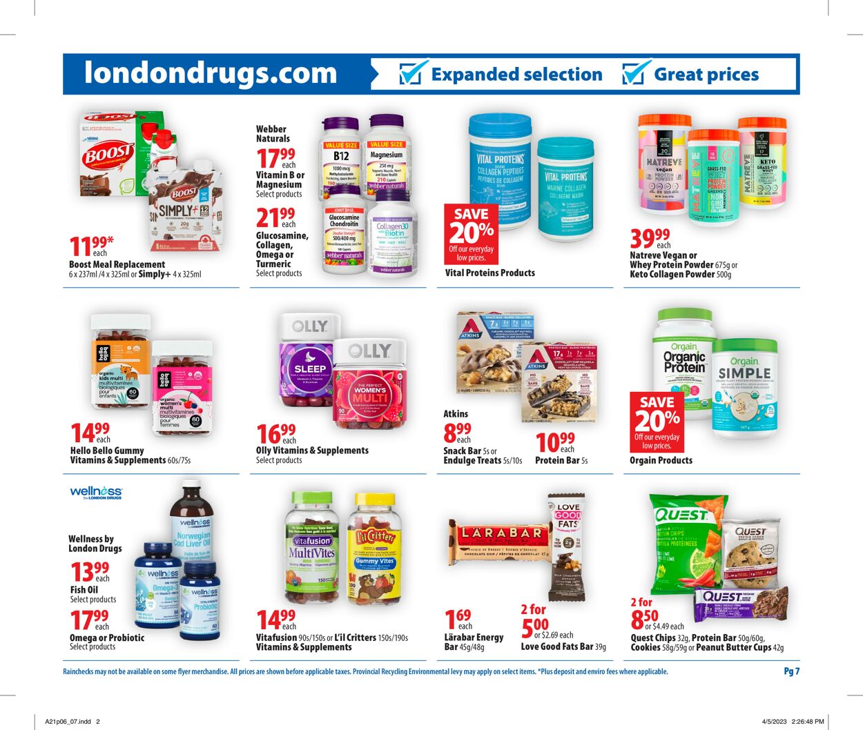 London Drugs Flyer - 04/21-04/26/2023 (Page 8)