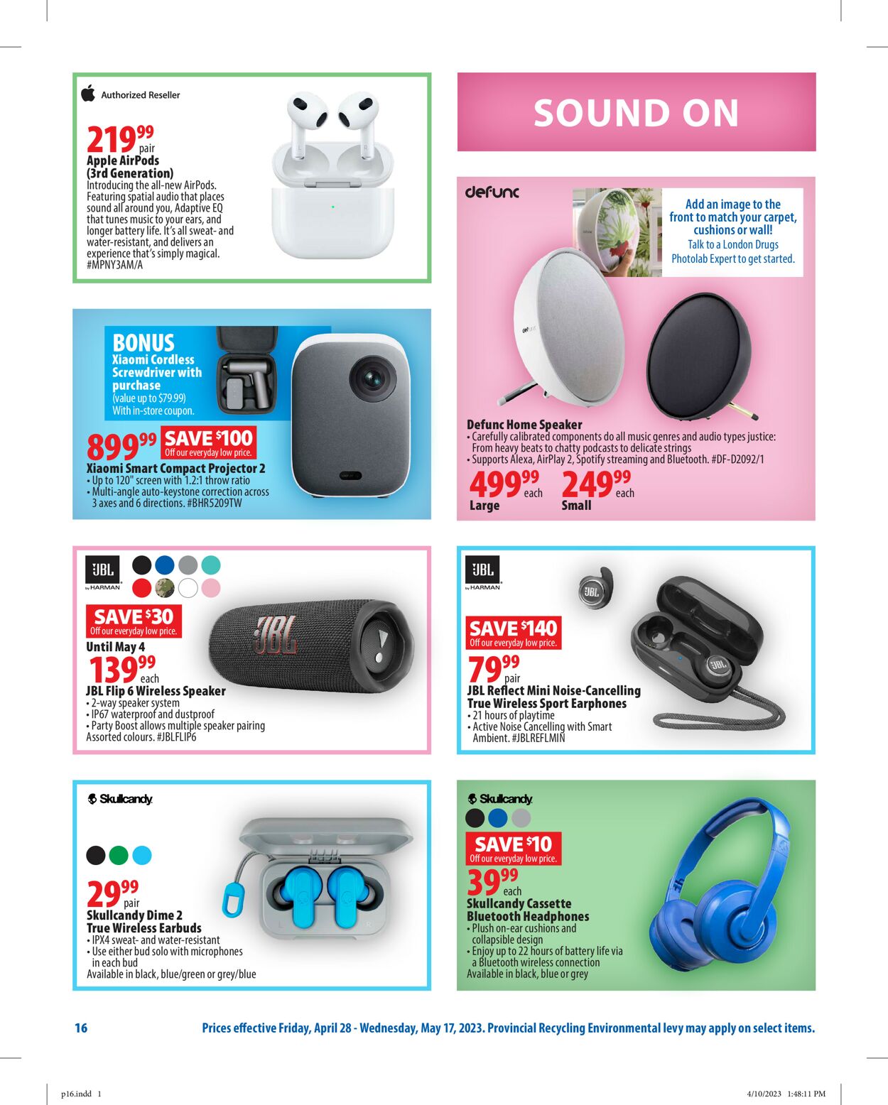 London Drugs Flyer - 04/28-05/17/2023 (Page 16)