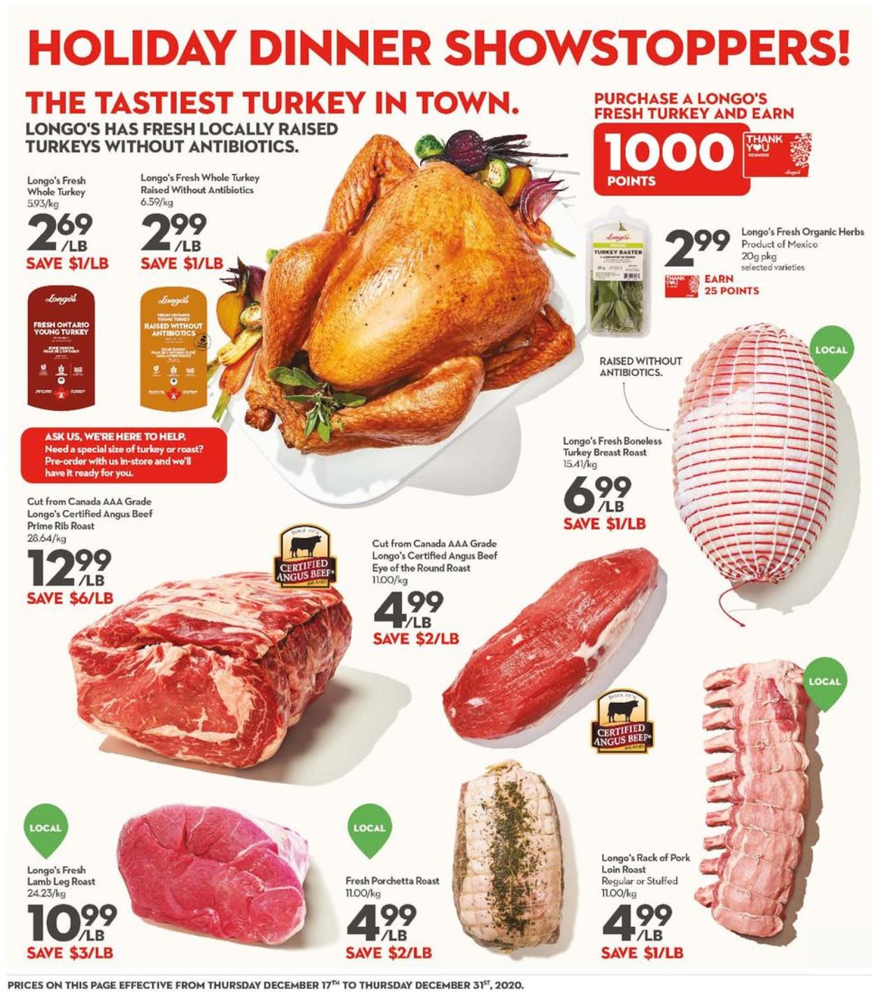 Longo's - Holiday 2020 Flyer - 12/17-12/31/2020 (Page 4)
