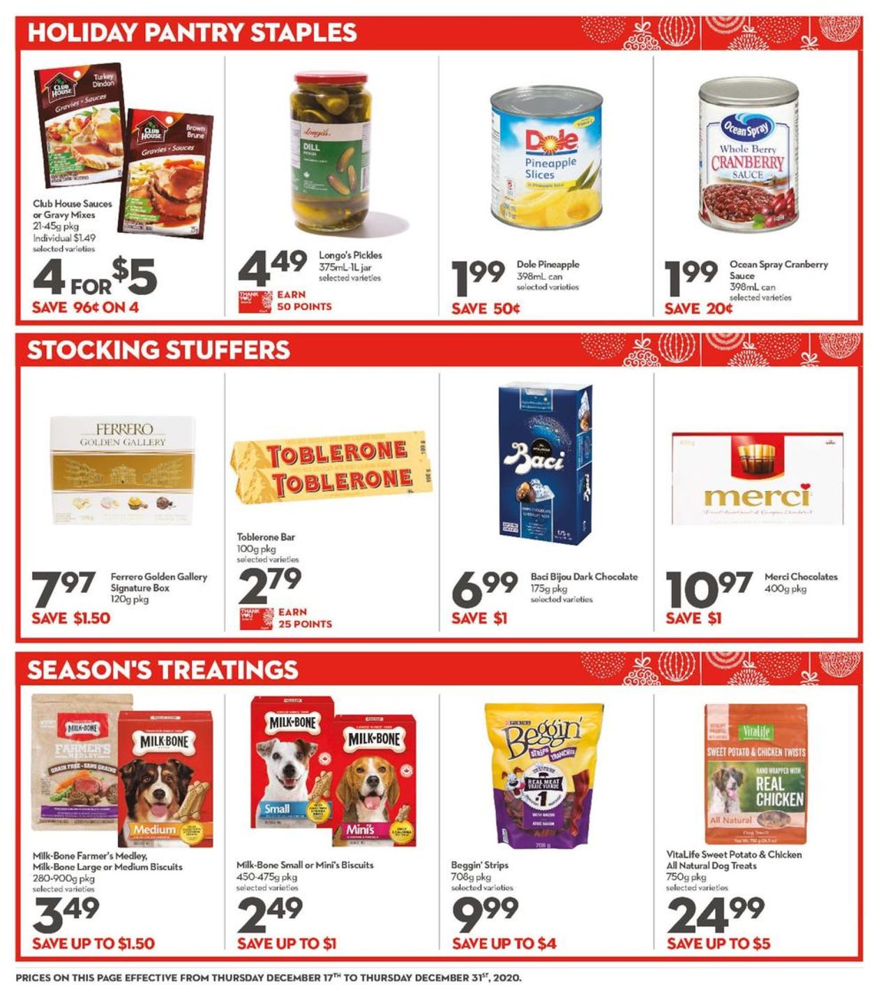 Longo's - Holiday 2020 Flyer - 12/17-12/31/2020 (Page 18)