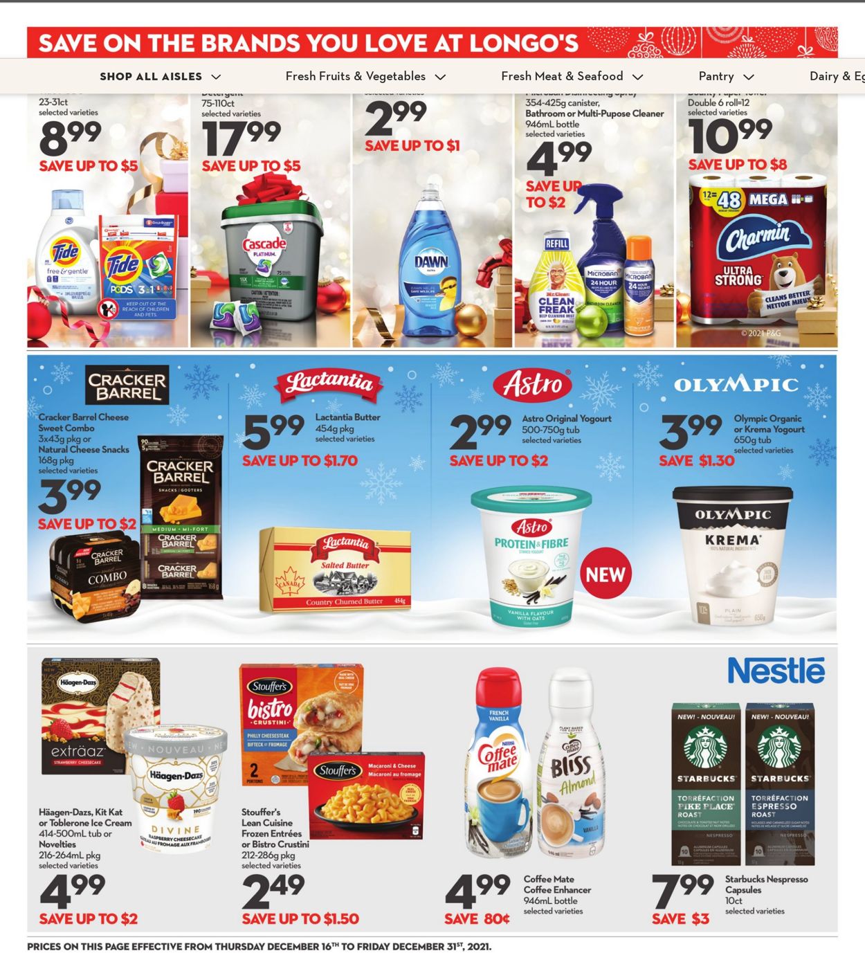 Longo's HOLIDAYS 2021 Flyer - 12/16-12/31/2021 (Page 23)