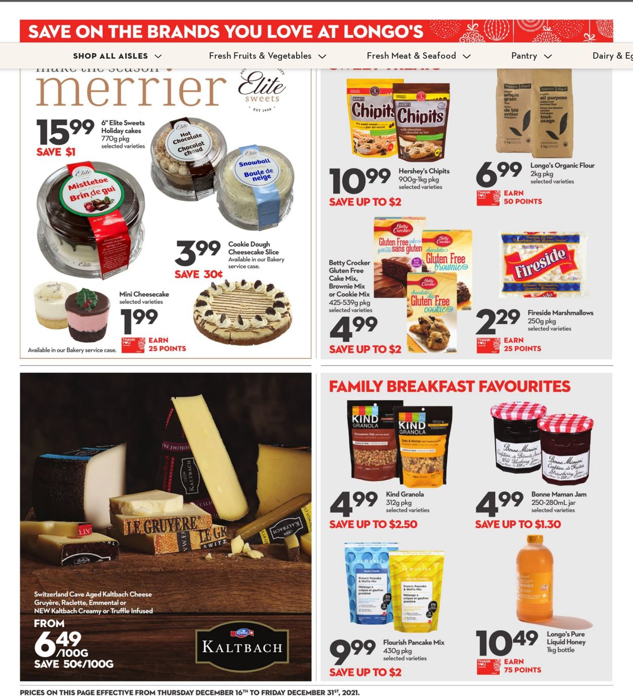 Longo's HOLIDAYS 2021 Flyer - 12/16-12/31/2021 (Page 24)