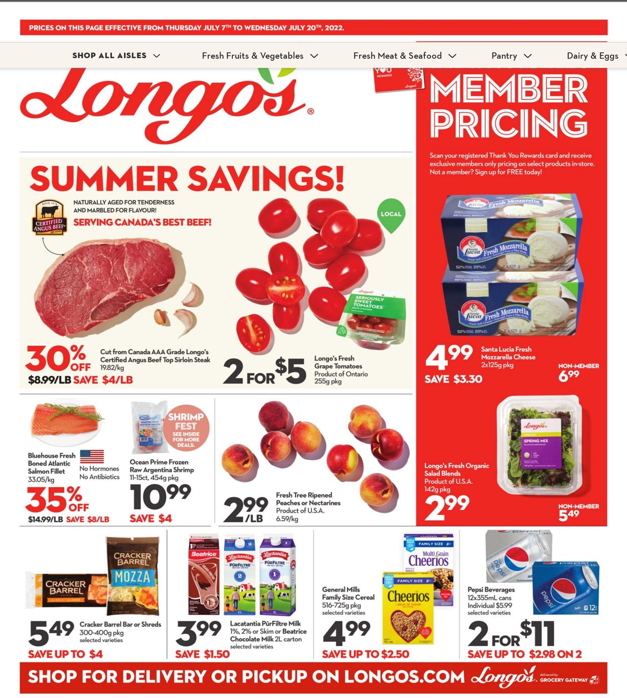 Longo's Flyer - 07/07-07/20/2022