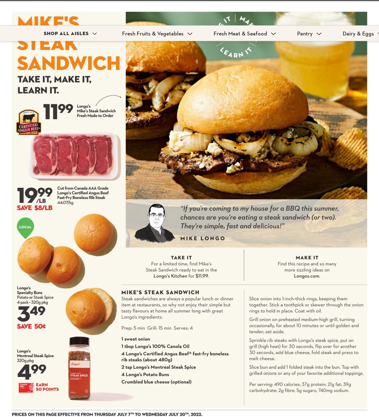 Longo's Flyer - 07/07-07/20/2022 (Page 8)
