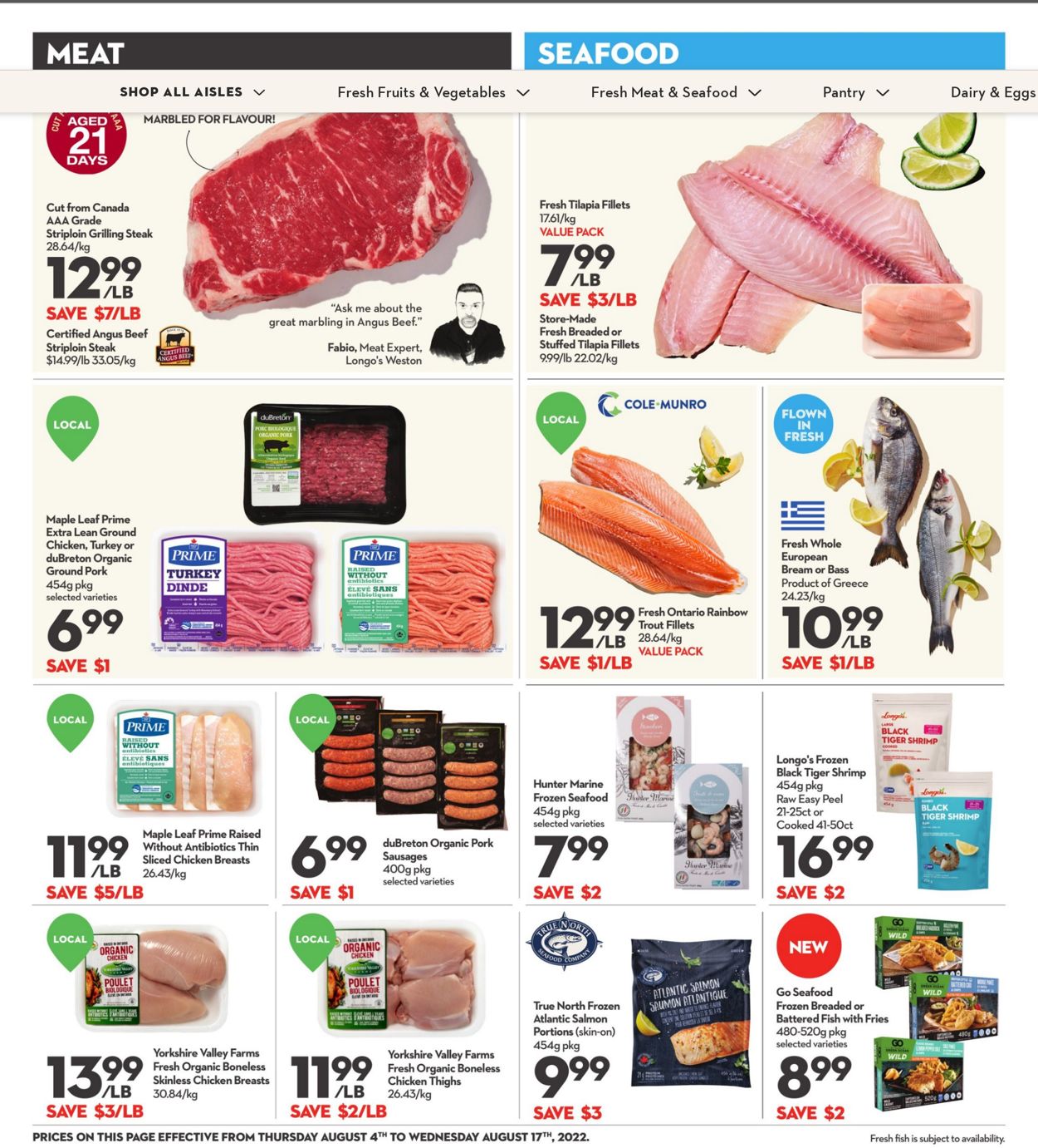 Longo's Flyer - 08/04-08/17/2022 (Page 4)