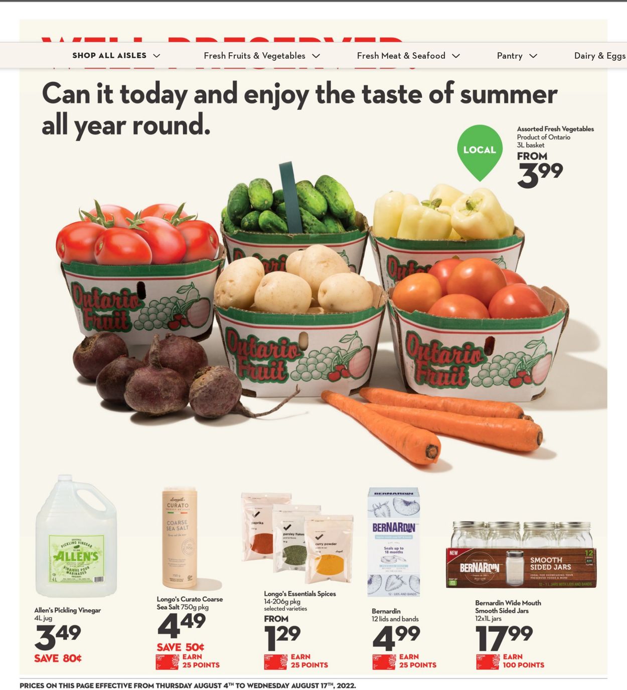 Longo's Flyer - 08/04-08/17/2022 (Page 10)
