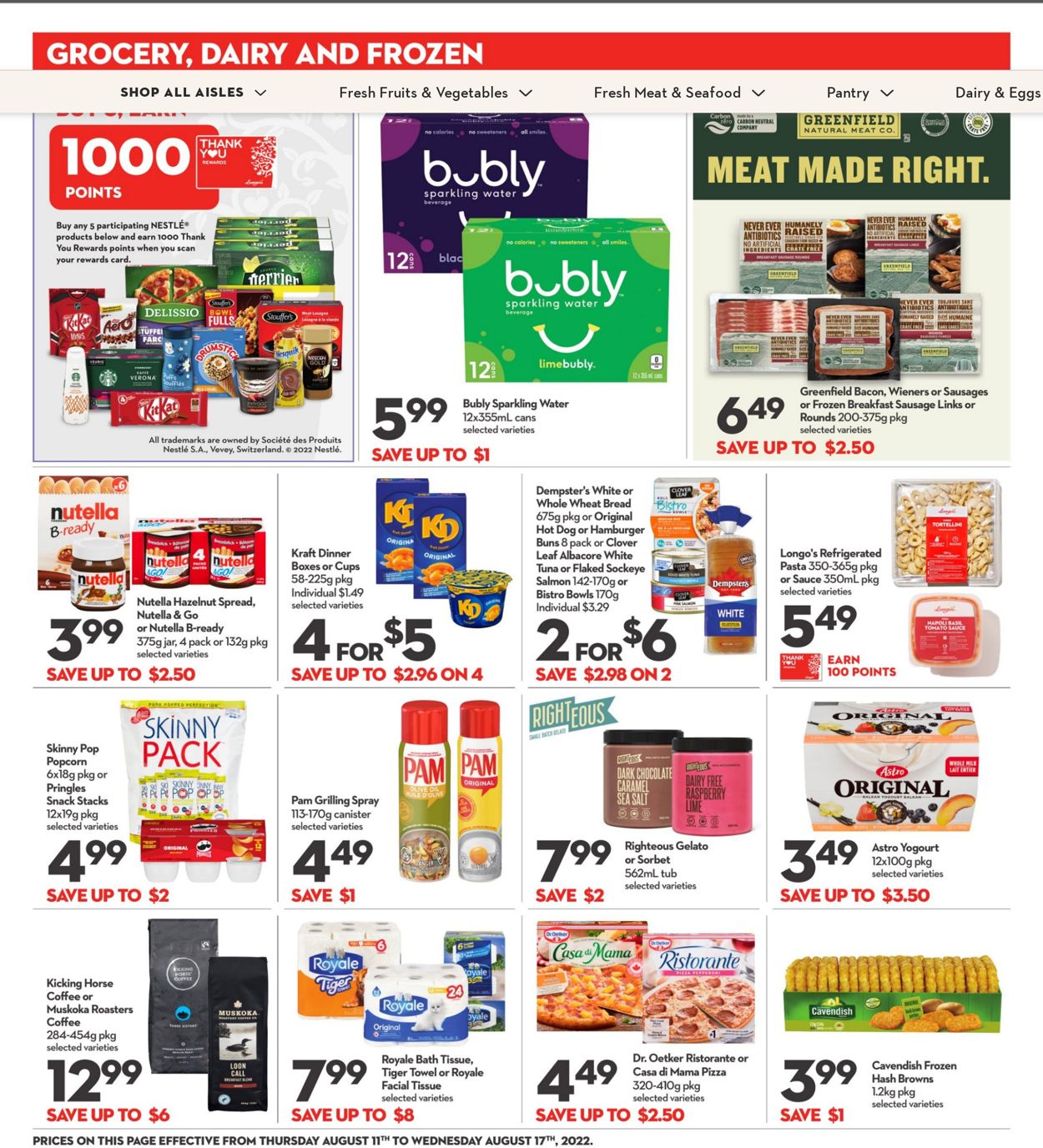 Longo's Flyer - 08/11-08/17/2022 (Page 11)