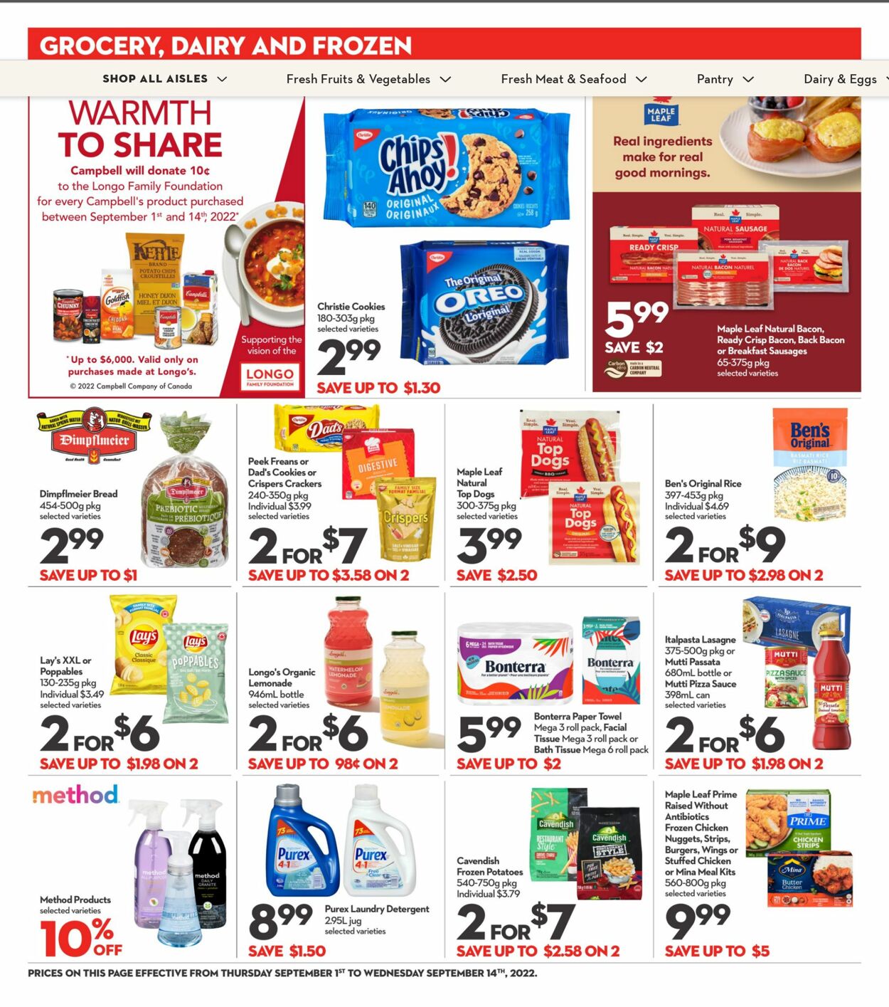 Longo's Flyer - 09/01-09/14/2022 (Page 13)