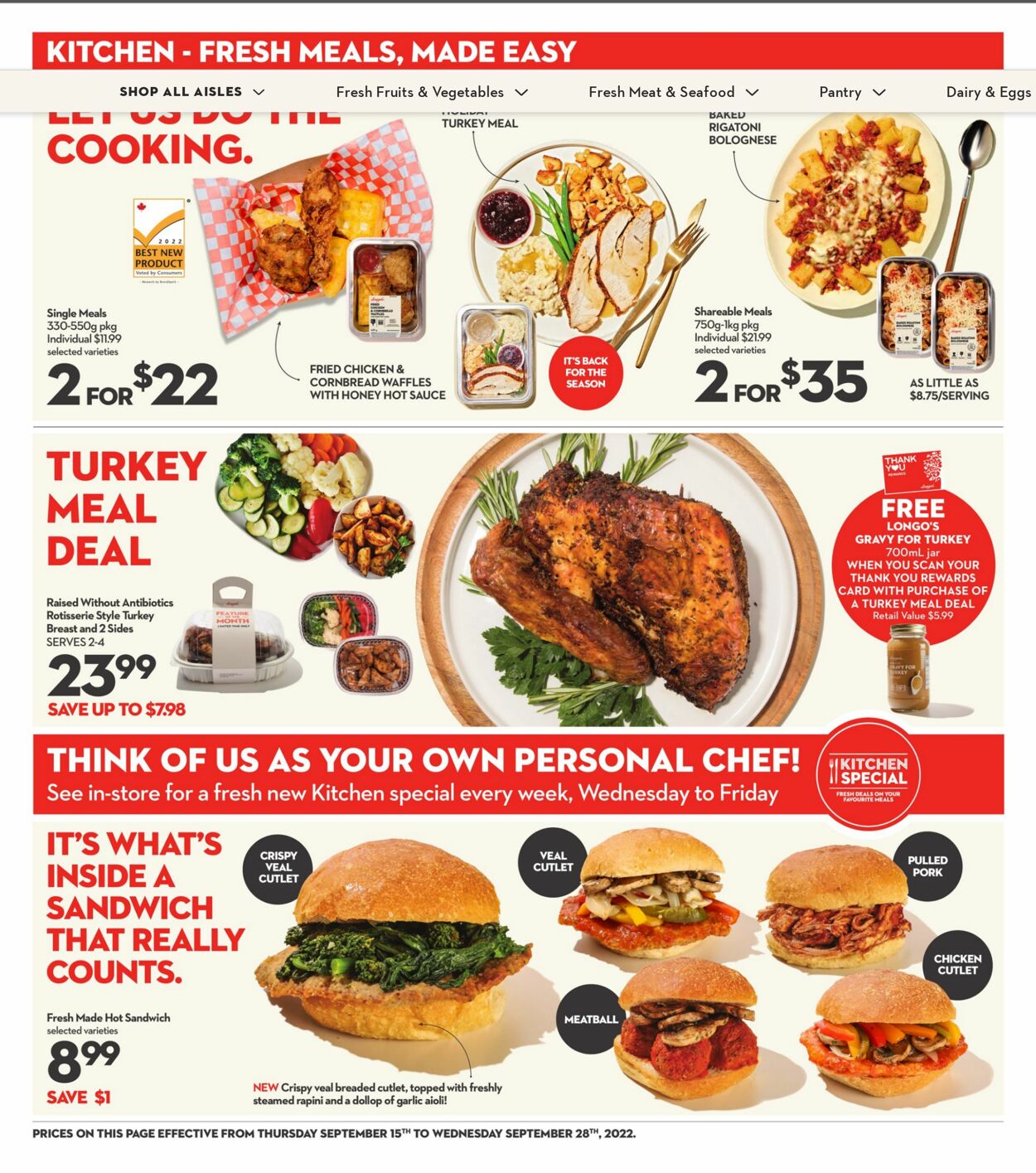 Longo's Flyer - 09/15-09/28/2022 (Page 8)